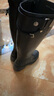 思加圖2025冬季新款馬鞍靴騎士靴長(cháng)靴高筒靴厚底增高女靴EEZ42DG5 酷颯黑 38 曬單實(shí)拍圖
