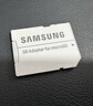 三星（SAMSUNG）128GB TF(MicroSD)存儲卡 EVO白卡 U3A2V30 手機平板switch游戲機內存卡 支持4K視頻 讀160MB/s 曬單實(shí)拍圖