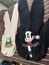 果殼（Gukoo）睡衣情侶冬迪士尼聯(lián)名半邊絨保暖男家居服套裝女 小熊黑男套 L  曬單實(shí)拍圖