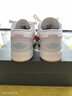耐克（NIKE）Jordan官方喬丹AJ1大童植物刺繡圖案運動鞋新款男女童 IB8861 151白/粉紫/白/淺卡其/足球灰 38.5 曬單實拍圖