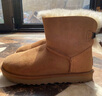 UGG美版【2代貝莉蝴蝶結】 防潑防污涂層經(jīng)典貝莉蝴蝶結短靴1016501 栗子棕色 38 曬單實(shí)拍圖