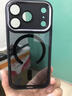 社前適用蘋(píng)果17Promax手機殼iPhone17pro拍照按鍵全包17磁吸16Pro/max軟邊框15pro高級感14Pro硬殼 【磁吸黑色】金屬鏡頭-透黑背板 蘋(píng)果17promax 曬單實(shí)拍圖