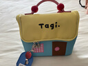 Tagi.機靈小房子防水皮質(zhì)便攜洗漱包大容量化妝包 芝士海鹽 曬單實(shí)拍圖