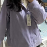 優(yōu)衣庫女裝雙面穿防風(fēng)搖粒絨拉鏈連帽外套戶(hù)外防水冬季新款479697 479697/71淺藍紫色 M 曬單實(shí)拍圖