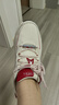 斯凱奇（Skechers）男鞋秋季復古跑步鞋氣墊鞋輕質(zhì)減震運動(dòng)鞋戶(hù)外休閑慢跑鞋802025 白色/紅色/WRD 39.5 曬單實(shí)拍圖