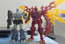 變形金剛（TRANSFORMERS）天尊世代多只裝通天曉、緩沖器、暗黑擎天柱、狂牛套裝G1374 曬單實(shí)拍圖