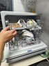 米家小米臺式洗碗機6套S10可視化母嬰洗洗消一體105℃熱風(fēng)烘干智能識污APP操控QMDW0601M 曬單實(shí)拍圖