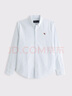 Abercrombie & Fitch【李現同款】小麋鹿圖案男裝25秋冬新款牛津長(cháng)袖襯衫125-5224 藍色條紋 S (175/92A) 曬單實(shí)拍圖