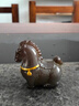 茶寵可養高端變色玉馬擺件茶桌茶臺茶盤(pán)茶玩擺設裝飾茶具茶道配件 唐風(fēng)悅馬 變玉色 曬單實(shí)拍圖