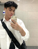 尊藍男士煙酰胺保濕面霜100g補水控油提亮膚色緊致擦臉油素顏霜護膚品 曬單實(shí)拍圖
