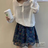 FSHE韓系針織衫女長(cháng)袖寬松休閑薄款防曬衫女2025年新款針織開(kāi)衫外套女 白色 M 適合 80-1斤 曬單實(shí)拍圖