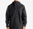 迪卡儂（DECATHLON）沖鋒衣男NH500戶(hù)外春夏徒步登山服外套防風(fēng)防水夾克 黑色 L 曬單實(shí)拍圖