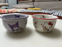 三麗鷗系列4.7英寸家用兒童面碗餐具碗具 三麗鷗系列4.7寸飯碗-凱蒂貓 曬單實(shí)拍圖