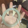 茶香翠【顏值擔當】緬甸翡翠冰種真玉手鐲子女生款年輕貴妃飄花正品處理 “豆蔻年華”翡翠手鐲 58mm-59mm【贈價(jià)值399高端禮品】 曬單實(shí)拍圖