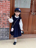 G.DUCKKIDS小黃鴨童裝女童連衣裙秋裝2025新款洋氣兒童裙子春秋季寶寶兩件套 圖片色 110 建議4~5歲【100-110cm】cm 曬單實拍圖