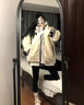 浪莎羊羔絨直筒褲女2025冬季新款加絨高腰顯瘦小個(gè)子九分煙管褲子 【黑色羊羔絨】常規 L 建議106-120斤 曬單實(shí)拍圖