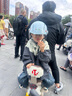 鳳凰新國標3c認證兒童頭盔男孩寶寶女孩電動(dòng)車(chē)冬季小孩安全帽半盔四季 3C認證高清長(cháng)鏡可愛(ài)小精靈藍  曬單實(shí)拍圖