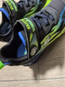 Skechers斯凱奇男童熒光閃燈鞋童鞋透氣跑步運動(dòng)鞋撞色大童跑鞋400103L 曬單實(shí)拍圖