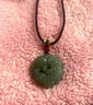 曉夢(mèng)和田玉貔貅吊墜男女款玉墜玉佩新疆玉石項鏈毛衣鏈 和田青玉貔貅 曬單實(shí)拍圖