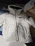 鴨鴨（YAYA）孫穎莎同款時(shí)空道宇系列三防羽絨服男女短款新款加厚面包服外套 月光白色 M (建議110-130斤) 曬單實(shí)拍圖