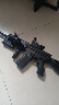 M416電動(dòng)連發(fā)手自一體兒童男孩玩具自動(dòng)步槍可發(fā)射專(zhuān)用軟彈槍 標配大號M416黑手動(dòng)+電動(dòng)側翻可 配2包彈+手搶+迷你awm+變色靶 曬單實(shí)拍圖