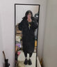 斷碼羽絨服長(cháng)款過(guò)膝冬季2025新款韓版情侶男女寬松學(xué)生中戲爆外套 黑色 男女同款 XL 適合120到130斤穿 曬單實(shí)拍圖