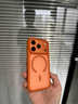balueus適用蘋果17ProMax手機(jī)殼iPhone17Pro保護(hù)套2025新款17磨砂磁吸AI相機(jī)按鍵17pm防摔ip 磁吸款【橙色】膚感磨砂-帶相機(jī)按鍵 iphone 17 Pro Max 曬單實(shí)拍圖