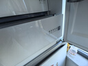 美的（Midea）熊墩墩系列603雙系統純平全嵌Max超凈除菌十字四開(kāi)門(mén)一級無(wú)霜國家補貼家用電冰箱BCD-603WUSPZM(E) 曬單實(shí)拍圖