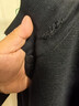 吉普（JEEP）高檔春秋季新款感翻領(lǐng)針織外套開衫百搭休閑時尚潮修身男士新 黑色【針織開衫外套男/羊毛/毛 均碼 56碼170-185斤 曬單實(shí)拍圖