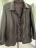 BG GLAMURB輕奢品牌外套男士真皮夾克衣男西裝領(lǐng)頭層牛皮中長(cháng)款風(fēng)衣 黑色鹿皮 L 170適合115-130斤 曬單實(shí)拍圖
