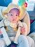 兩只兔子兒童安全座椅嬰兒安全座椅兒童座椅APP語音 求知2pro光暉星曜金 曬單實拍圖