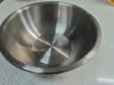 茶花（CHAHUA）304不銹鋼廚房專(zhuān)用湯盆菜盆加厚食品級材質(zhì)防摔洗菜盆面盆 16cm 曬單實(shí)拍圖
