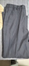 男士西褲夏季薄款中老年直筒高腰休閑褲正裝西褲商務(wù)長(cháng)褲寬松褲子 黑色+灰色CD【春秋兩條】 33【腰圍二尺六】 曬單實(shí)拍圖