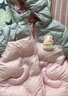 巴拉巴拉寶寶羽絨服男童童裝嬰兒秋冬女童外套2024戶(hù)外保暖萌208424107218 曬單實(shí)拍圖