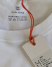布先生明星同款長(cháng)袖T恤男士小白T內搭 長(cháng)袖標準T-圓領(lǐng)-白色 L(175) 曬單實(shí)拍圖