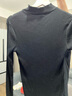 優(yōu)衣庫女裝羅紋高領(lǐng)T恤/長(cháng)袖小高領(lǐng)內搭25秋冬新款479588 09 黑色 L /160/88A 曬單實(shí)拍圖