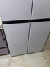 美的（Midea）457純平全嵌十字對開(kāi)四開(kāi)門(mén)底部散熱以舊換新一級能效風(fēng)冷無(wú)霜國家補貼家用電冰箱MR-457WUSPZE白 曬單實(shí)拍圖