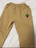 嘟嘟家寶寶褲子春秋款兒童純棉長褲秋季男童卡通梭織褲女童休閑褲百搭潮 卡其色 100 曬單實拍圖