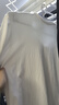 京東京造【10A抗菌T】長(cháng)袖t恤男衛衣打底衫衣服白小T男裝 白色 L 曬單實(shí)拍圖