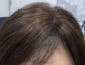 佰絲堂假發(fā)女真發(fā)全真人發(fā)絲女士中年頭頂補發(fā)片遮白發(fā)劉海長(cháng)發(fā)增加發(fā)量 曬單實(shí)拍圖