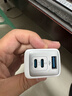 ANKER安克65W充電器氮化鎵type-c快充pd45W適用蘋果17iPhone16/15三星手機(jī)iPad筆記本電腦usb插頭白 曬單實(shí)拍圖