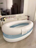 日本川奈Kawana自動(dòng)加熱泡澡桶折疊浴缸大成人家用充氣浴盆洗澡桶 淺粉【無(wú)線(xiàn)快充】瑤浴套裝 曬單實(shí)拍圖