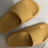 樸西香蕉船情侶涼拖鞋女浴室不易滑室內居家四季拖鞋男 黃色 37-38 曬單實(shí)拍圖