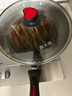炊大皇炒鍋不粘鍋 32cm少油煙平底炒菜鍋煎鍋 電磁爐明火通用鍋WG15068 曬單實(shí)拍圖
