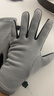 蕉內小熱皮301+兒童手套男女童保暖拼色全指手套秋冬季保暖鎖溫可觸屏 礦石灰 M 曬單實(shí)拍圖