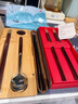 萬(wàn)木春老撾大紅酸枝木筷子24K真金筷胡桃木盒布袋便攜旅行隨身定制刻字 喜樂(lè )平安 隨行胡桃木盒-24K金老撾大紅酸枝 曬單實(shí)拍圖
