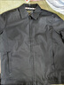 AF美國af春秋新款高端商務(wù)休閑行政男士外套藍色雙層翻領(lǐng)夾克衫 黑色 L 140-150斤/加購收藏，優(yōu)先發(fā)貨 曬單實(shí)拍圖