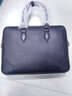 ANYSMIC奢侈高檔品牌男士公文包男商務(wù)手提包真皮橫款休閑文件單肩包 補貨鏈接勿拍 38x4x26CM(長(cháng)x寬x高) 曬單實(shí)拍圖