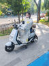 夢(mèng)多福 電動(dòng)車(chē)擋風(fēng)被秋冬季加厚加絨親子防風(fēng)被摩托車(chē)罩護膝防水擋風(fēng)衣 米色護肩護脖丨加厚超暖奧粒絨丨720°全包0透風(fēng) 曬單實(shí)拍圖