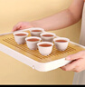 星坊一次性茶杯功夫茶杯60ml高檔耐熱品茗品茶喝茶杯 200只 曬單實(shí)拍圖
